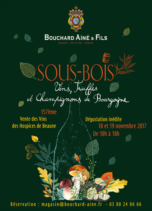 Sousbois, vins, truffes et champignons de Bourgogne